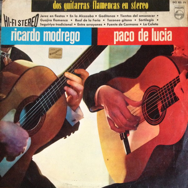 CD　Dos guitarras en stereo - Paco de Lucia y Ricardo Modrego